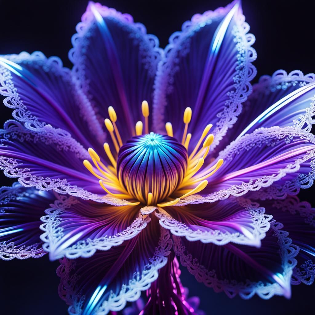 Flow in flower  by @Halflingske