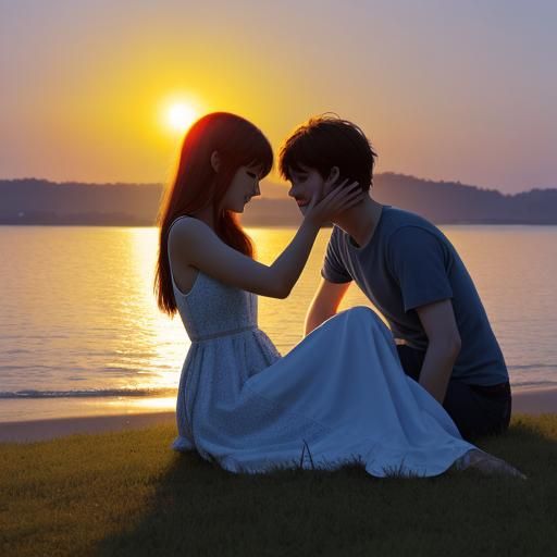 sun raise  and lovers