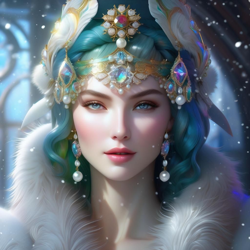 SNOWQUEEN 1 AI Generated Artwork NightCafe Creator