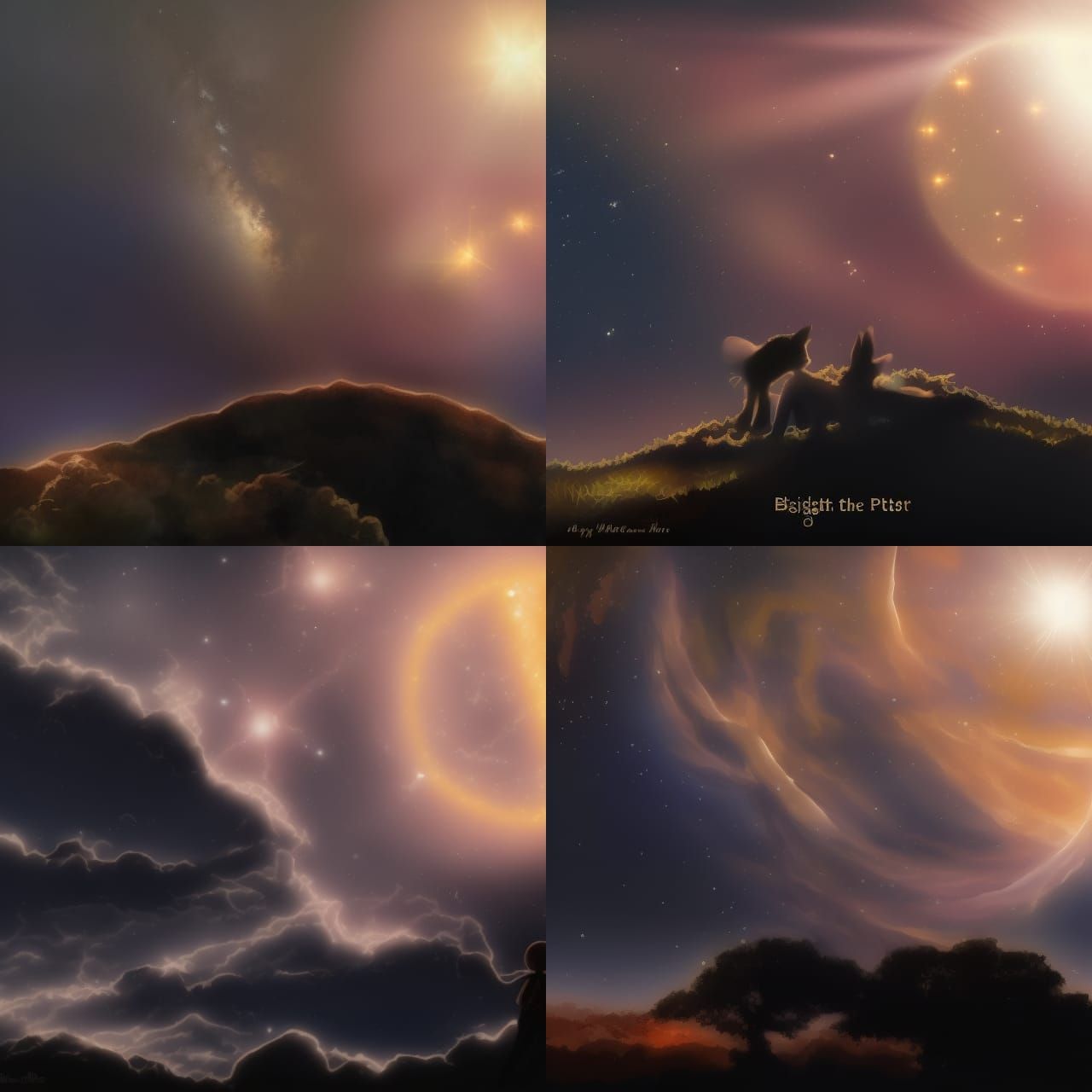 The brightest star of the past and future