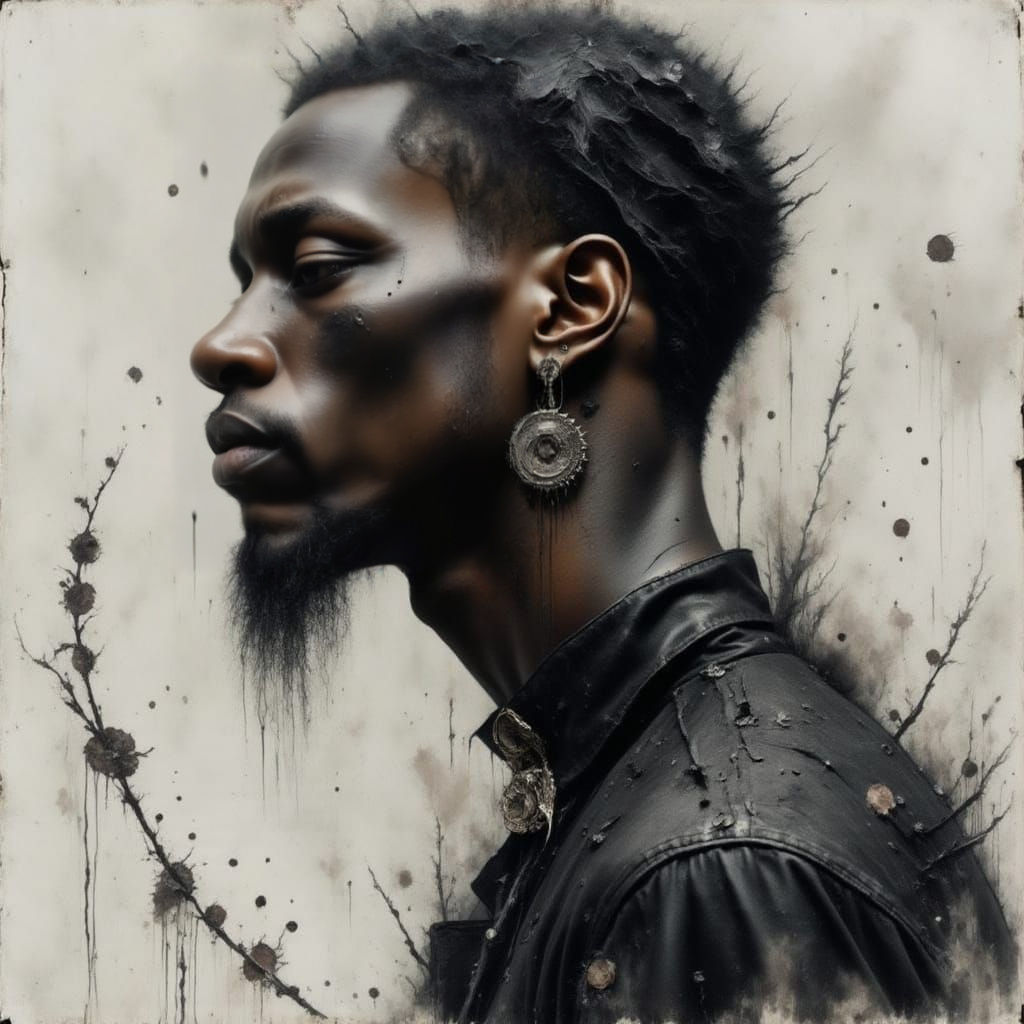 <lora:Shadow Intensity:1.0> <lora:Morbid:1.0> <lora:Abyss:1.0> <lora:Metal Intensity:1.0> smoky gothic dark watercolor painting with lace te...