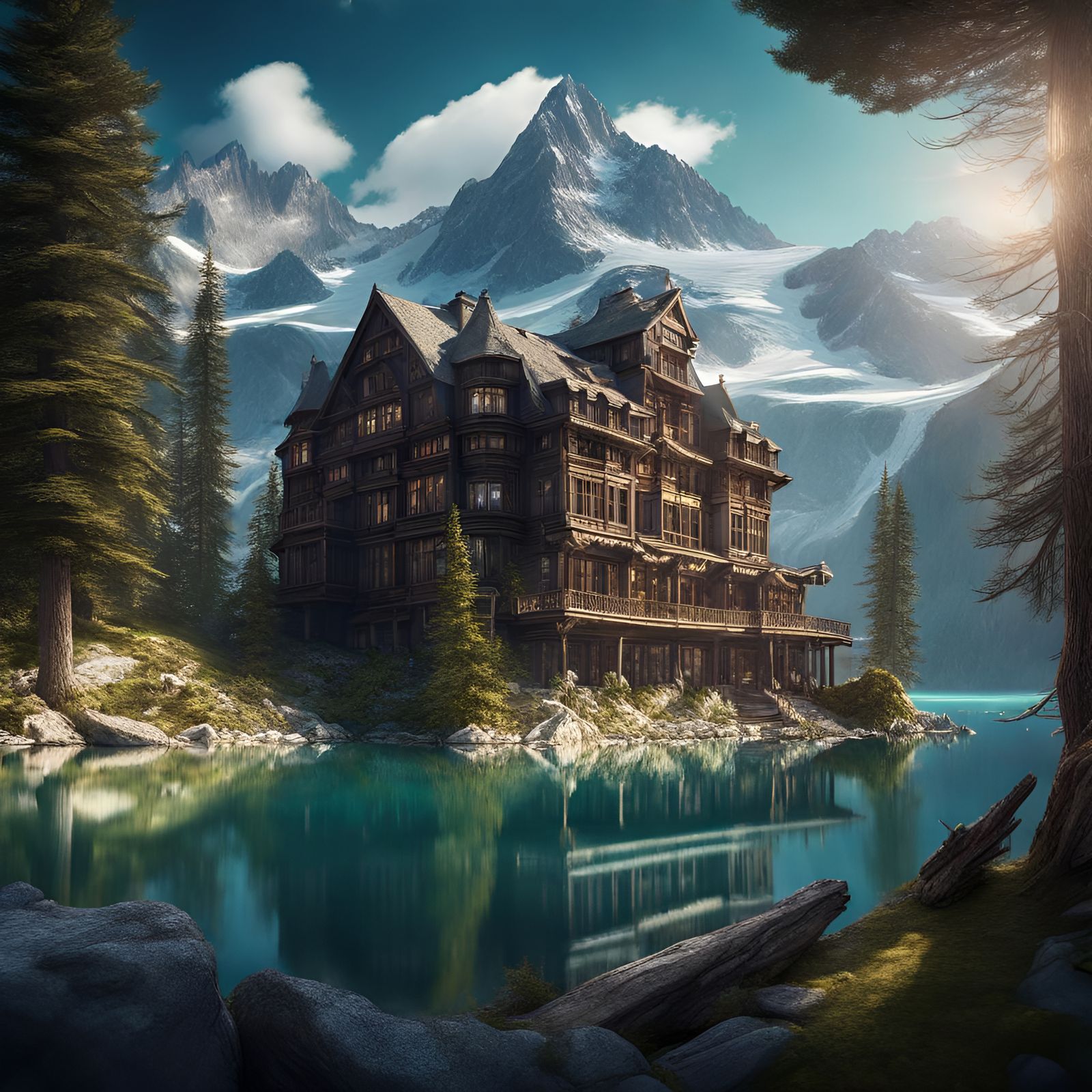 My beautiful Hotel  by @Petzi Peer