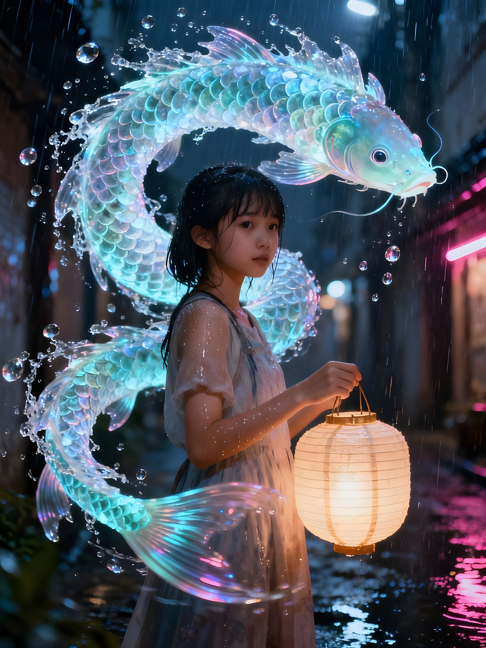 Lantern of Rain, Dragon of Water