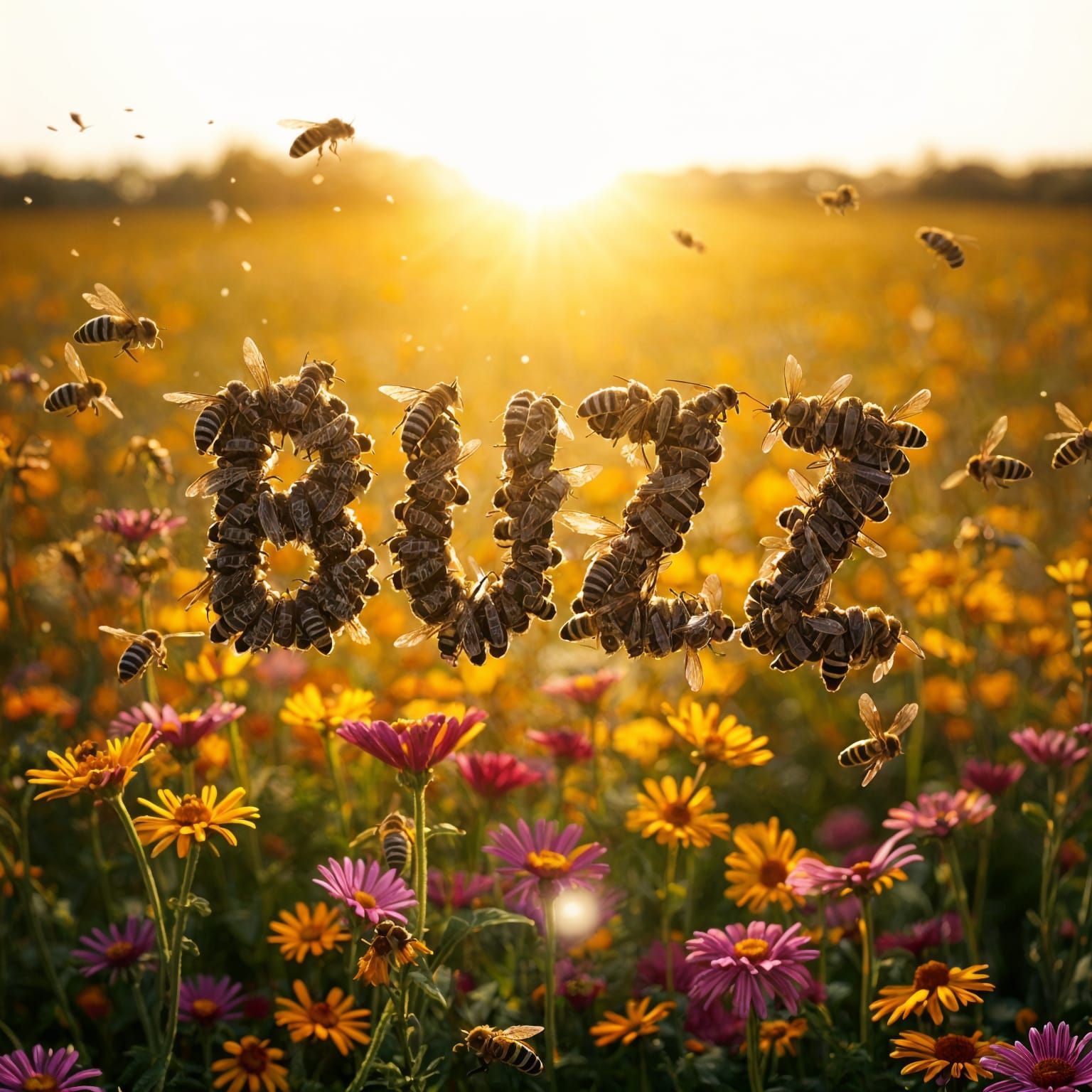 Buzzing Bees  by @Dgdkota