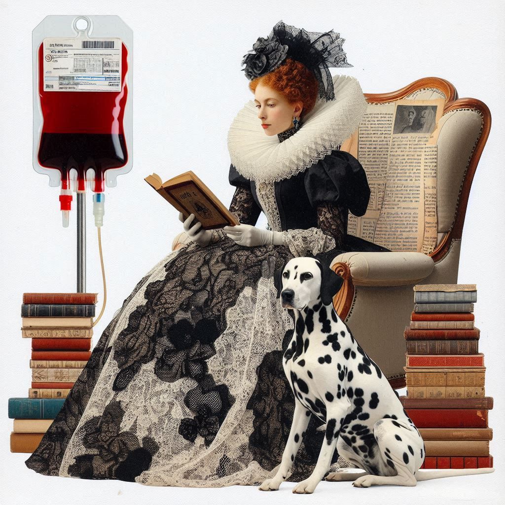 Dalmatian Dog Collage