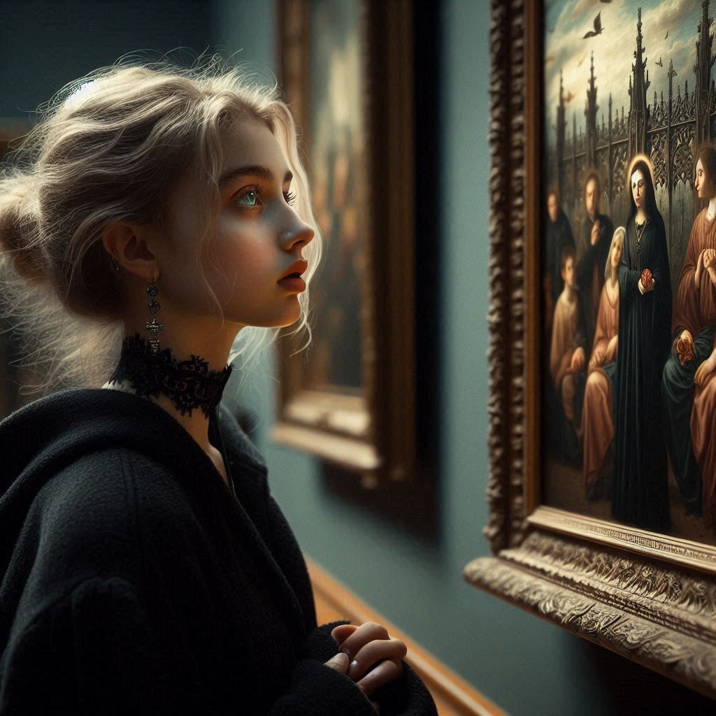 A gothic meets the gothic style