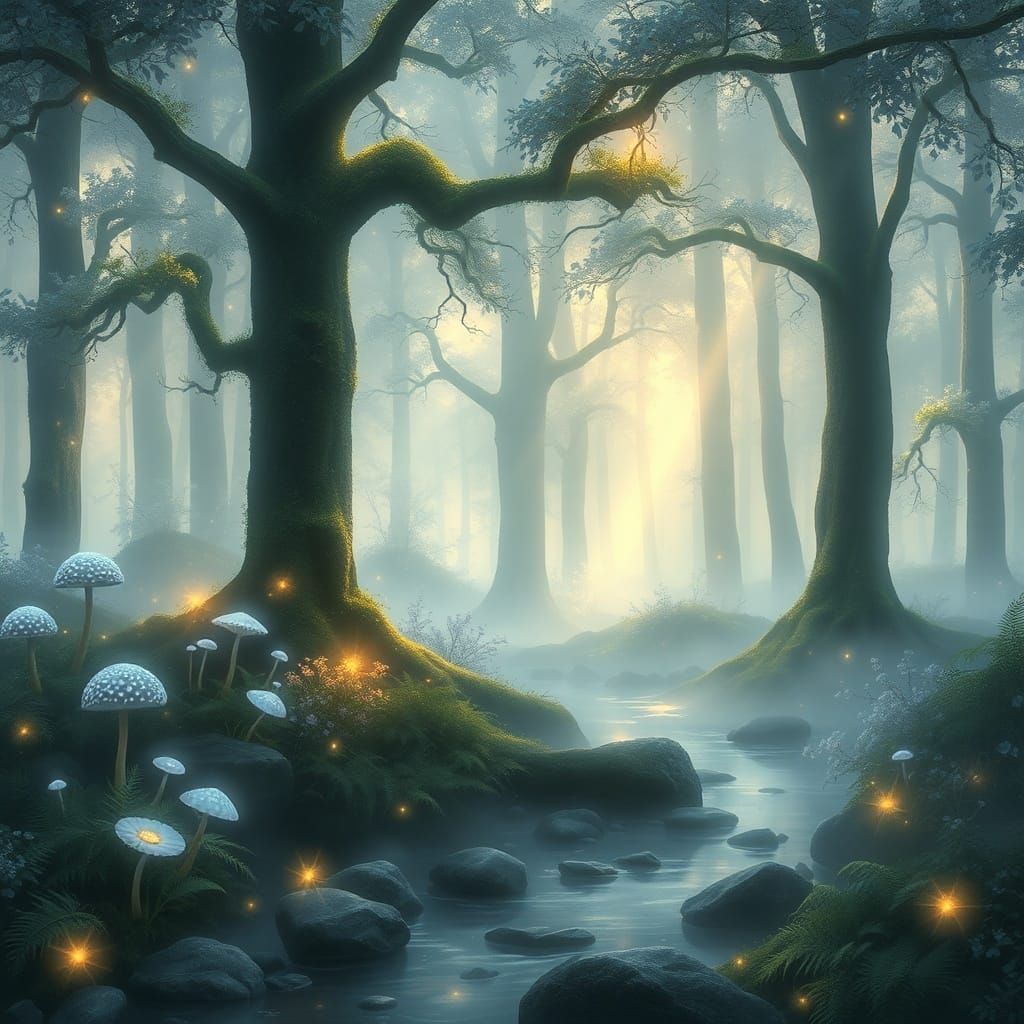 Whispering Glow  by @Midnight Shadow Dezinez