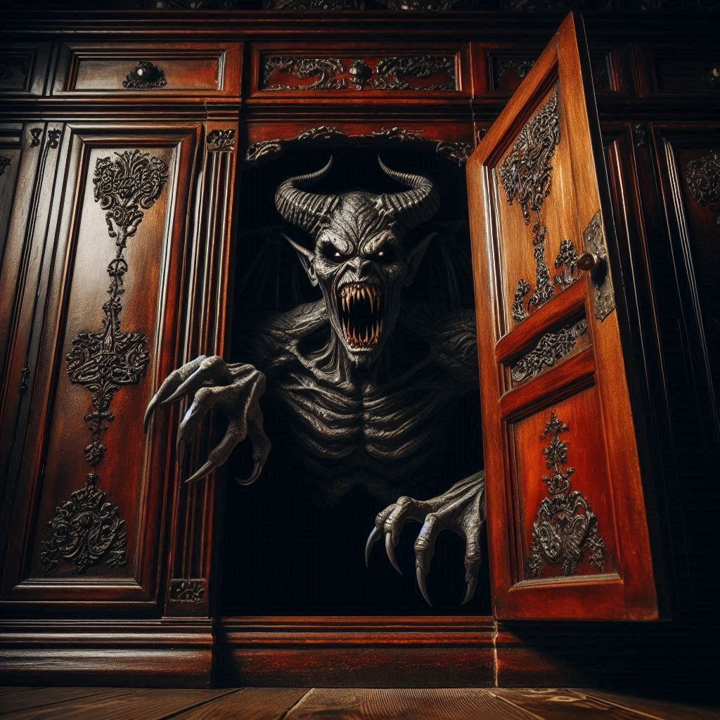 "Wanna come in to the closet?"