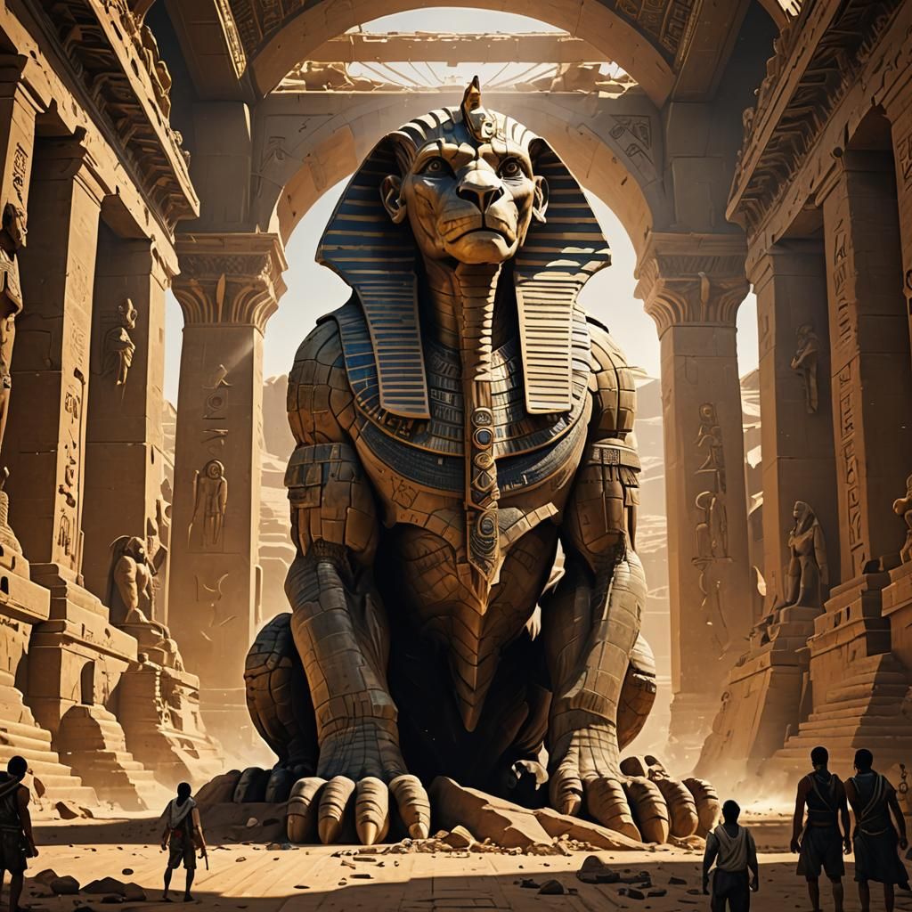 The Sphinx - AI Generated Artwork - NightCafe Creator