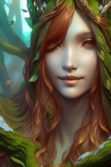 Dryad - AI Generated Artwork - NightCafe Creator