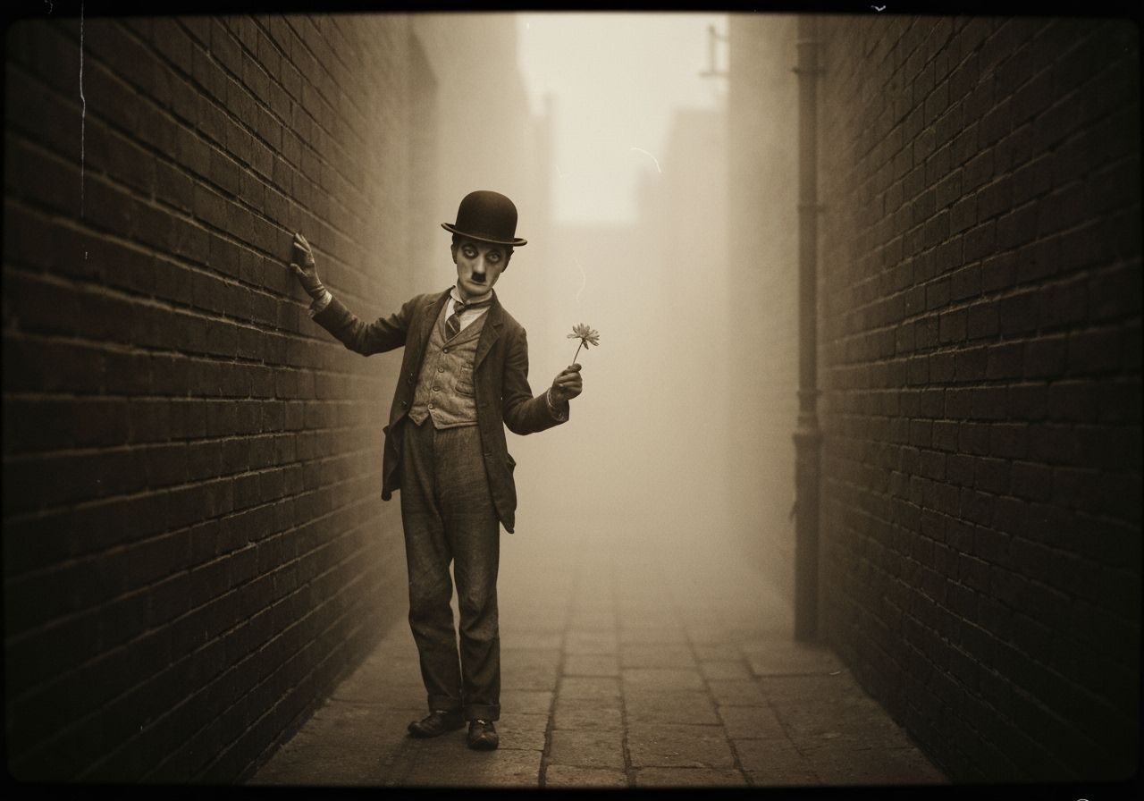 Charming Chaplin  by @AlsoEddy