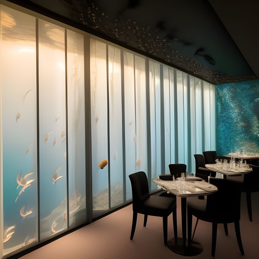 Underwater Room of Mirrors Restaurant