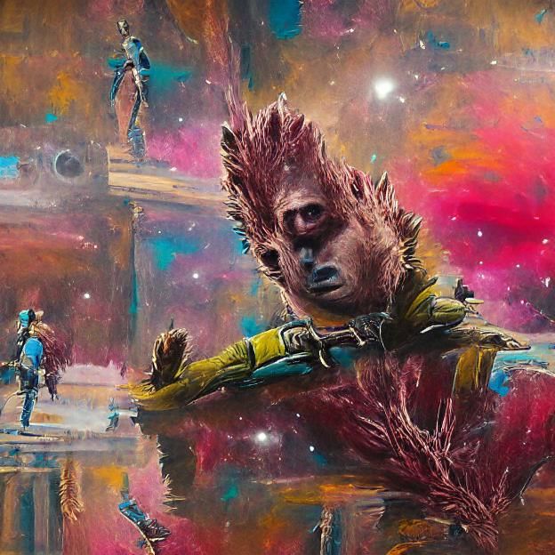 Space Framestore AI Generated Artwork NightCafe Creator