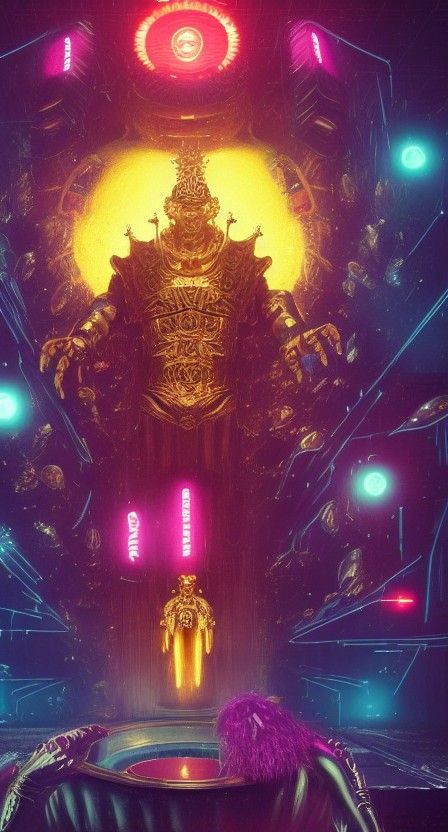 The golden king
