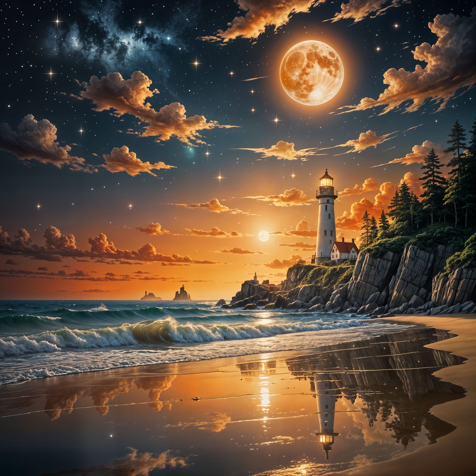 The beacon in the cold  by @Alexoa1