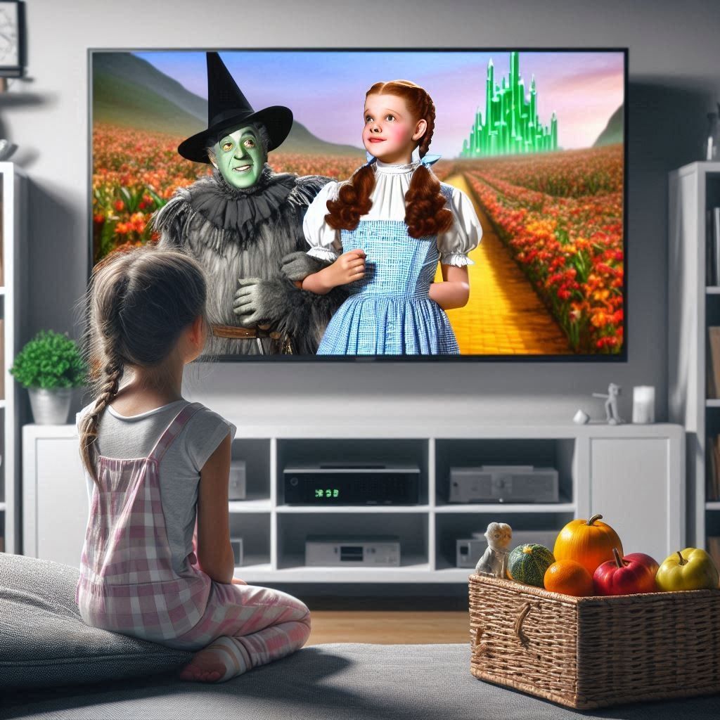 Dorothy and the witch