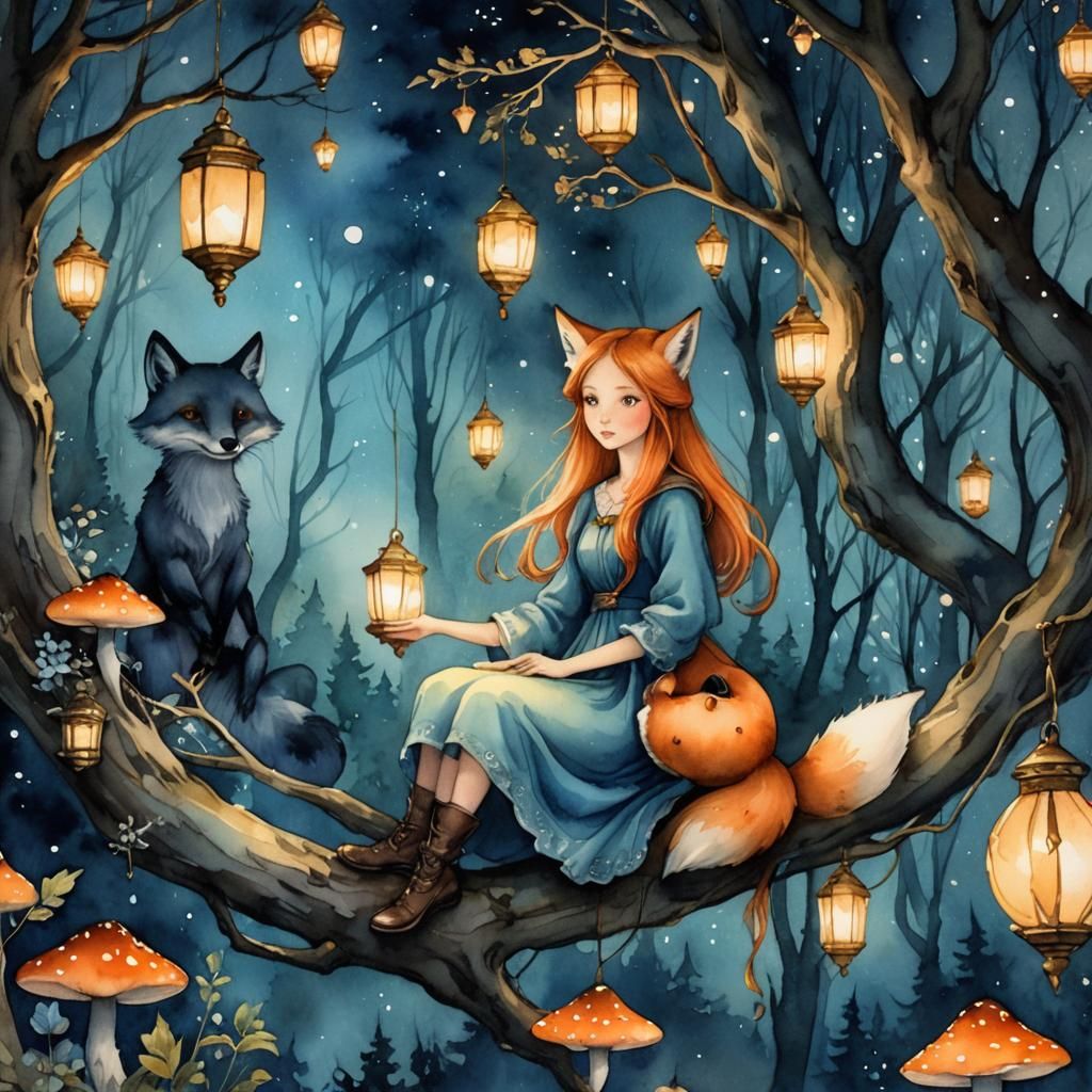 starry night - zaffre hues