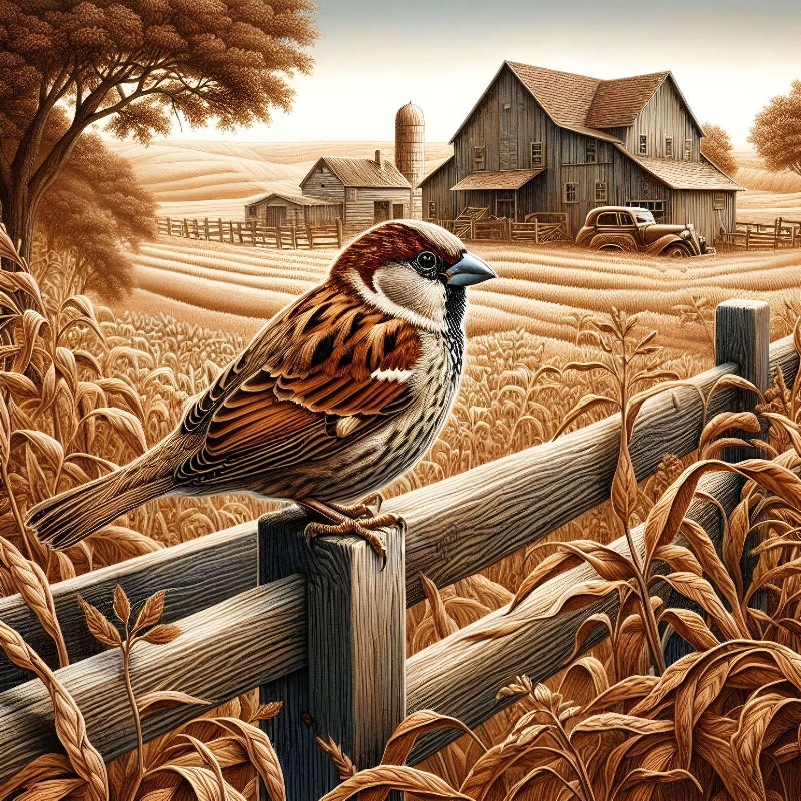 Sparrow’s Perch  by @FalleN 