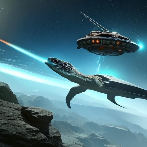 The space turtle