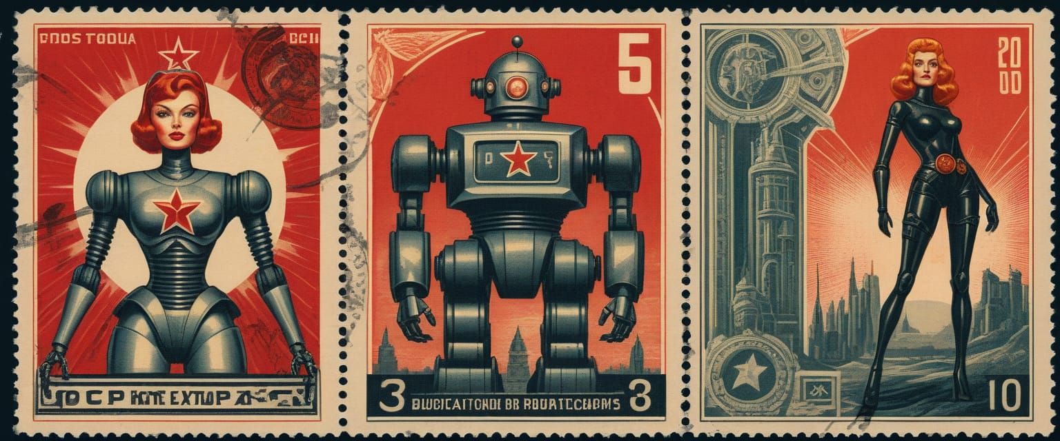 Space Stamps Russian Edition 44