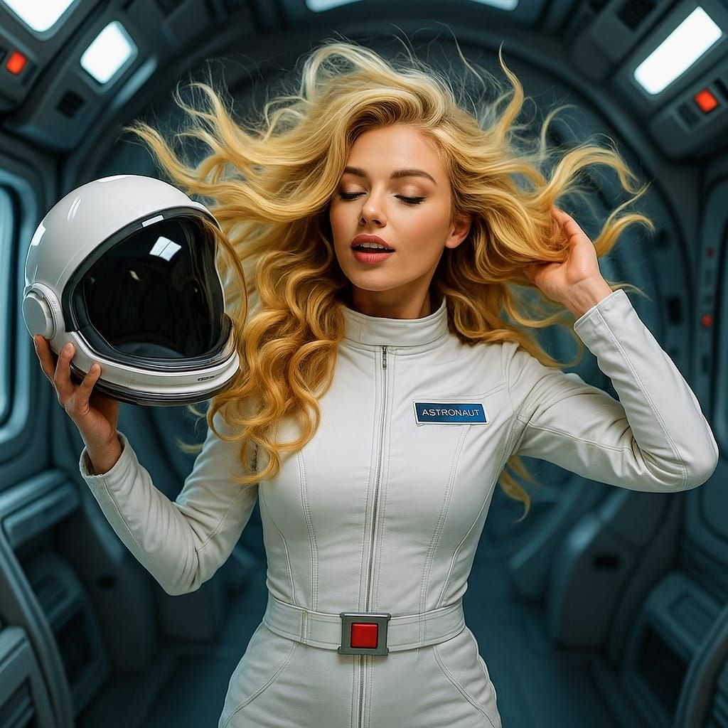 Space hair, don't care