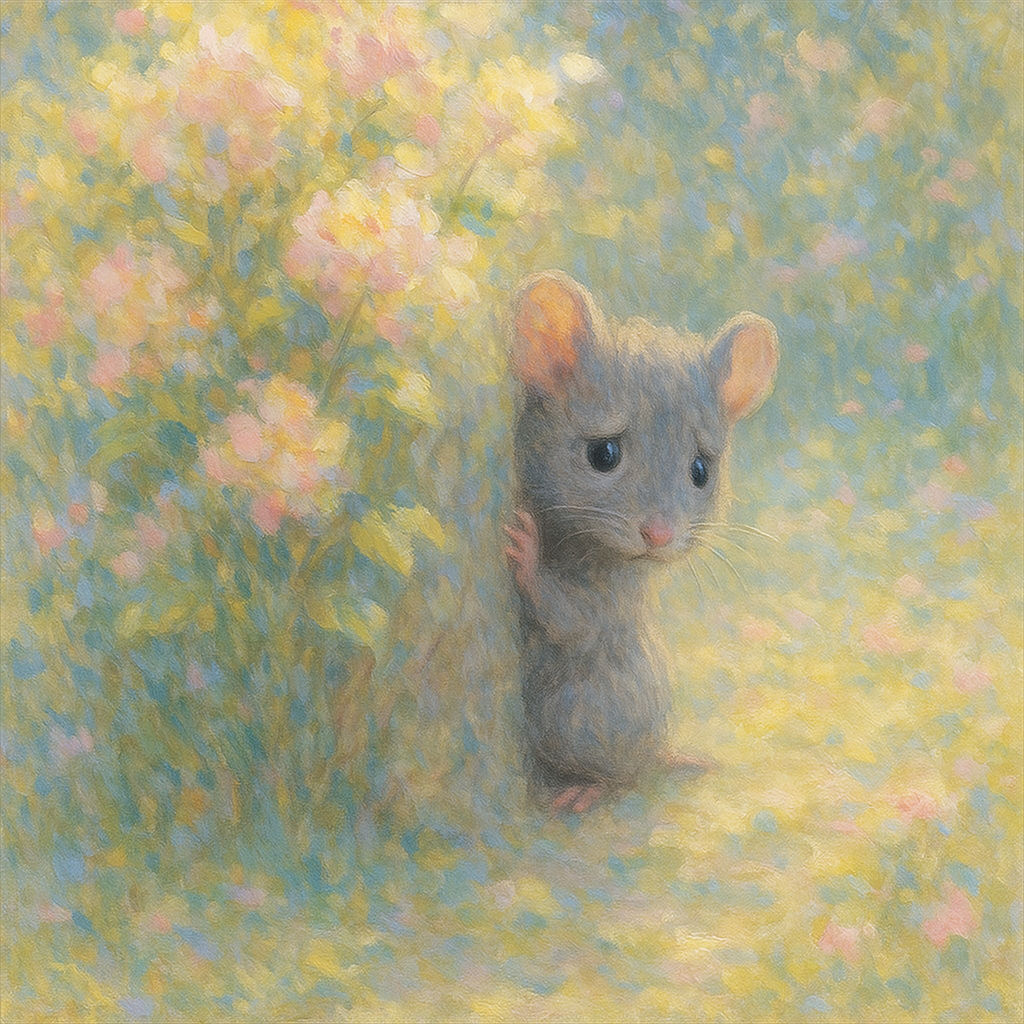 shy mouse