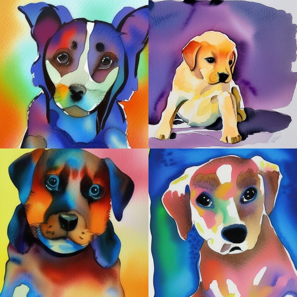 complementary colors painting