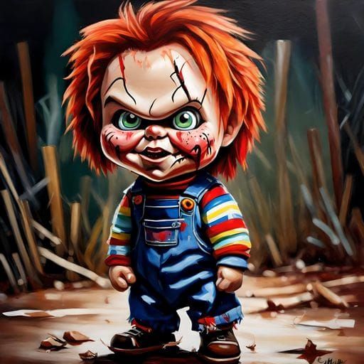 Chucky - AI Generated Artwork - NightCafe Creator