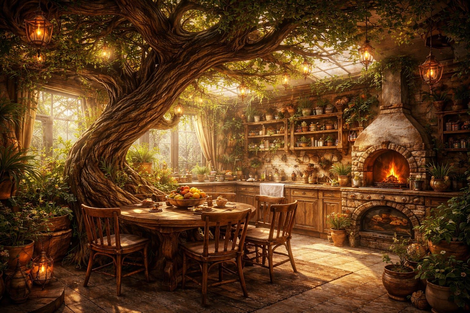 Fantasy Kitchen  by @Kindly Offer