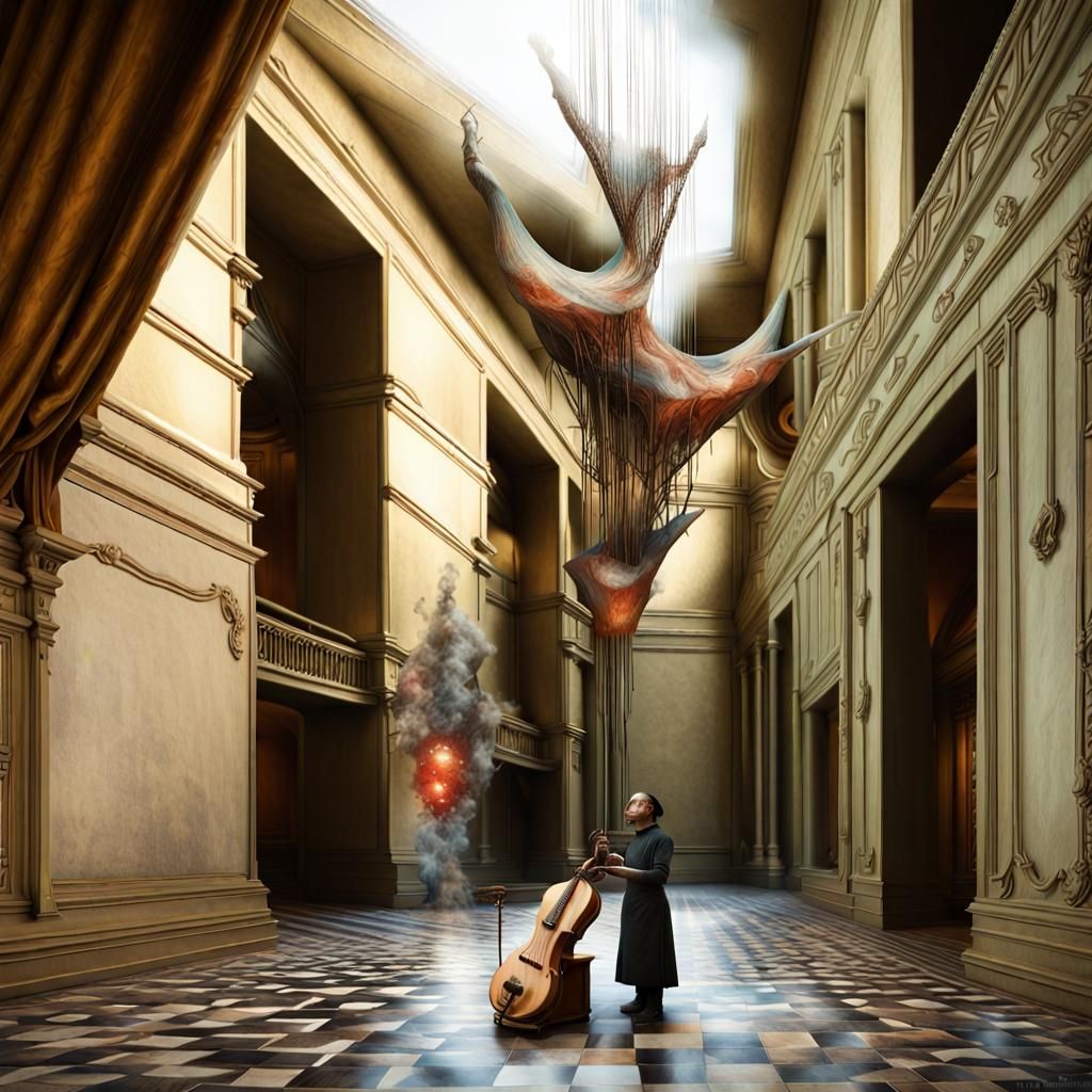 Setting-up for a Recital...