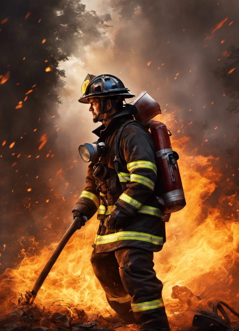 diving into the inferno to bring you back from the brink  by @Aura