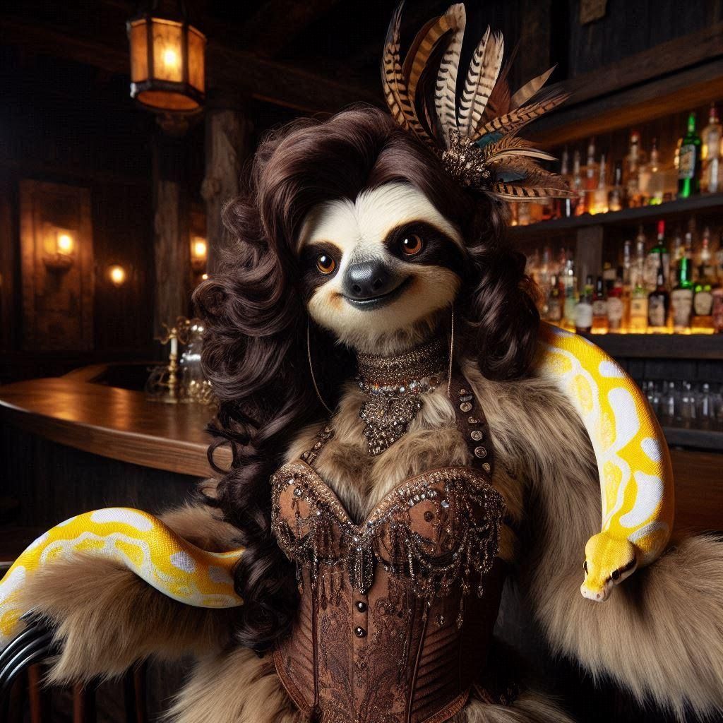 Slothma Hayek, in “From Dusk till Dawn”