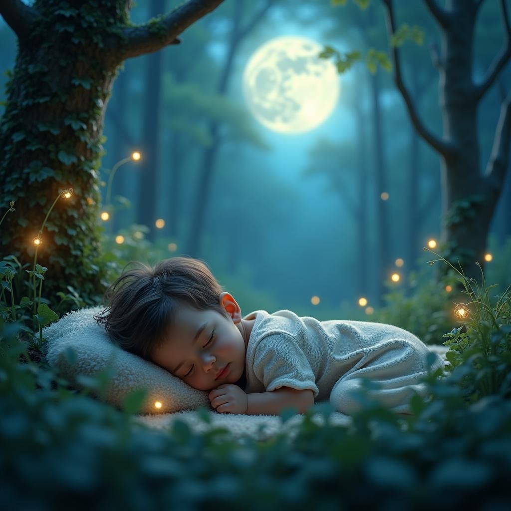 Bedtime, little one.  by @undefined