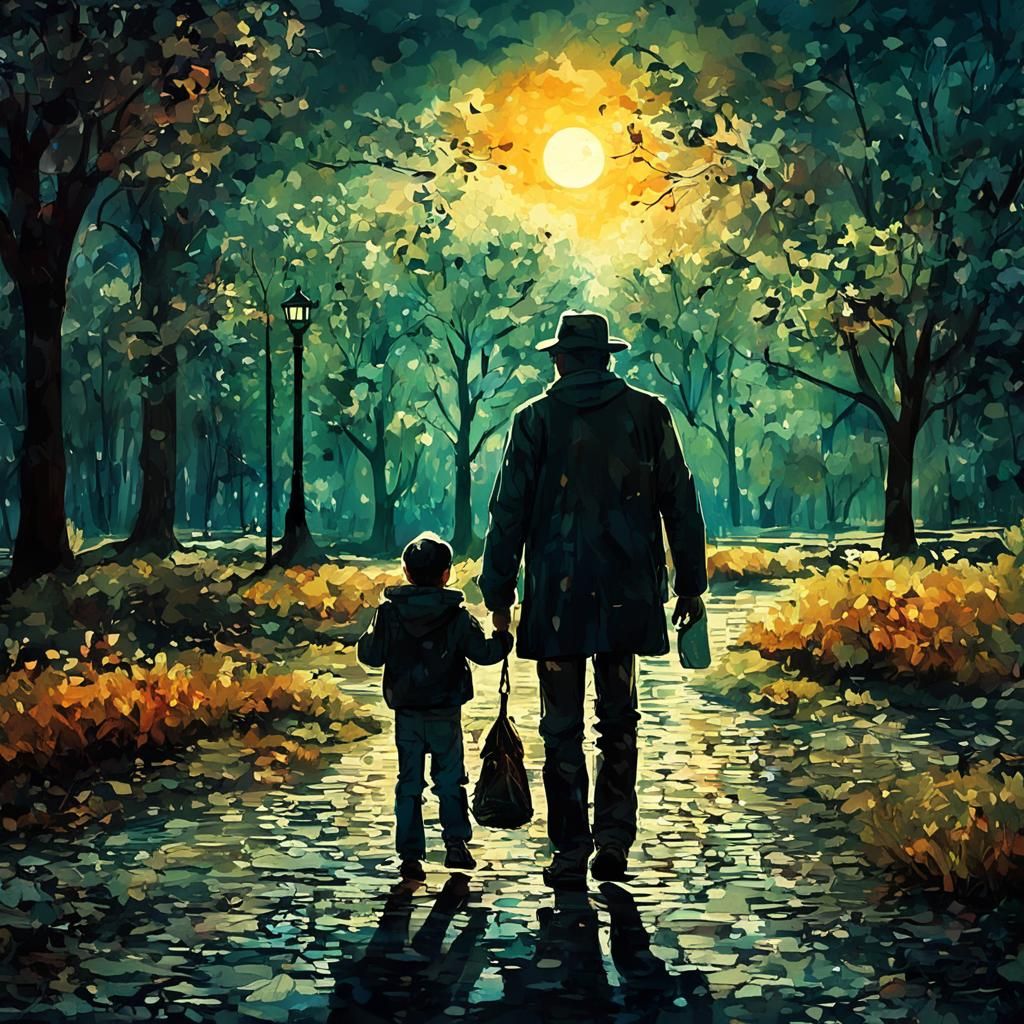 Father and son