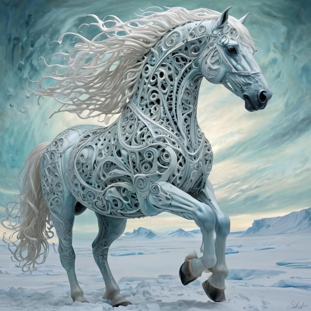 Filigree Arctic Horse