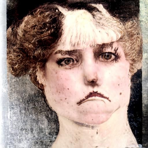 Portrait Of Your Worst Ex Girlfriend In 1902 Ai Generated Artwork Nightcafe Creator 