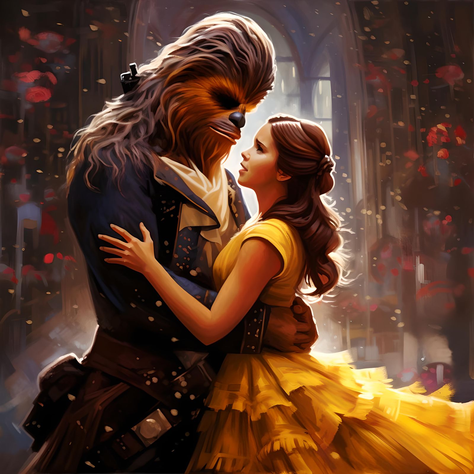 "I love you." "Rwwaar (I know)."