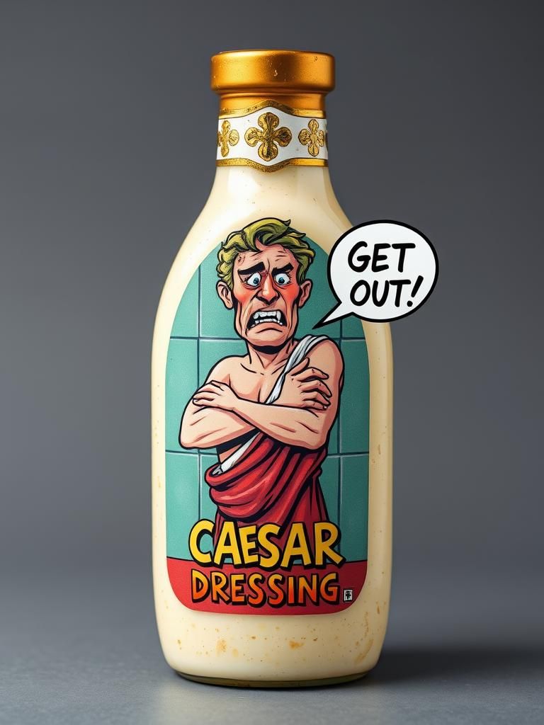 A Bottle of Caesar Dressing  by @Johnny Fish