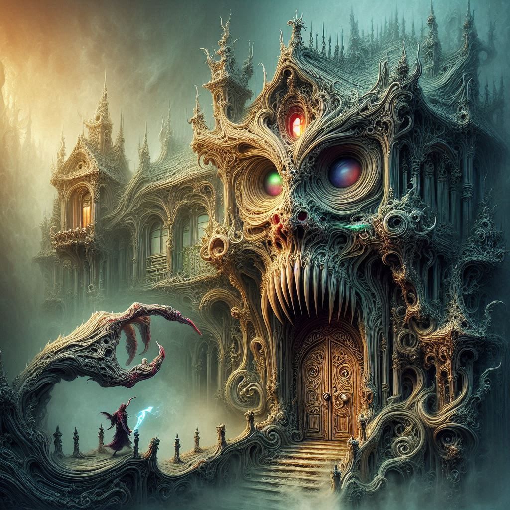 Deviant House, Enter this side.