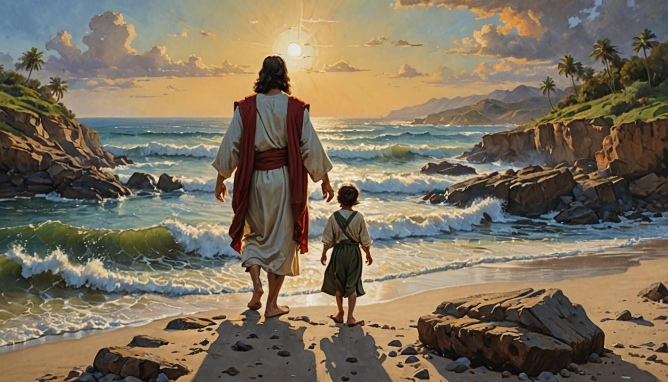 Today Jesus is calling you, and don't hesitate, go oil paint...