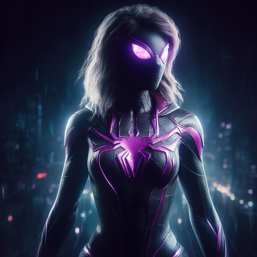 Alternate Universe SpiderWoman - AI Generated Artwork - NightCafe Creator