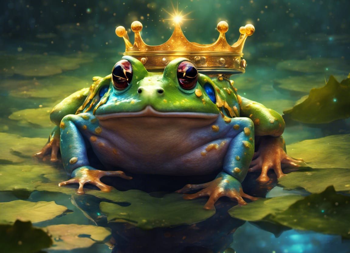 The Frog Prince - AI Generated Artwork - NightCafe Creator