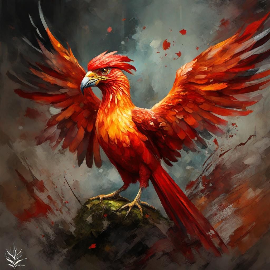 Der majestätische Phönix