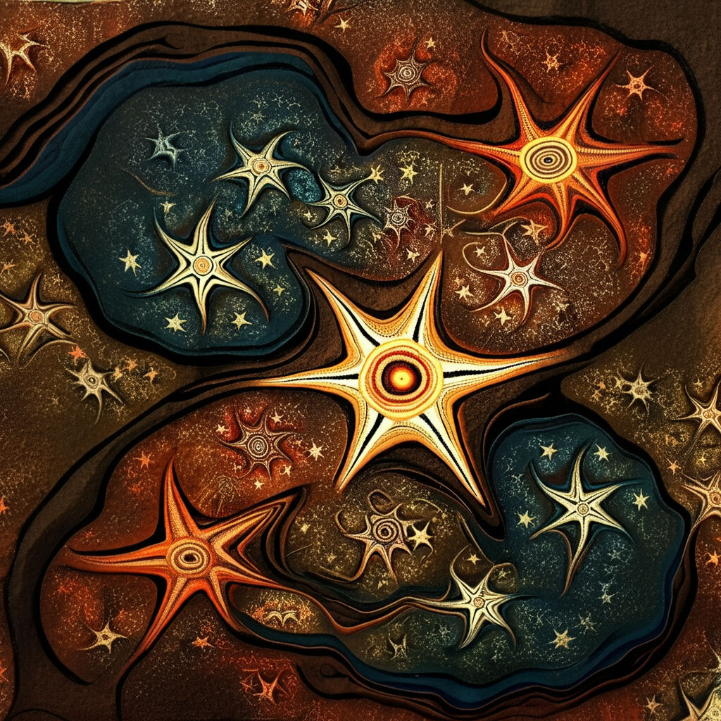 Cosmic Rock Paintings