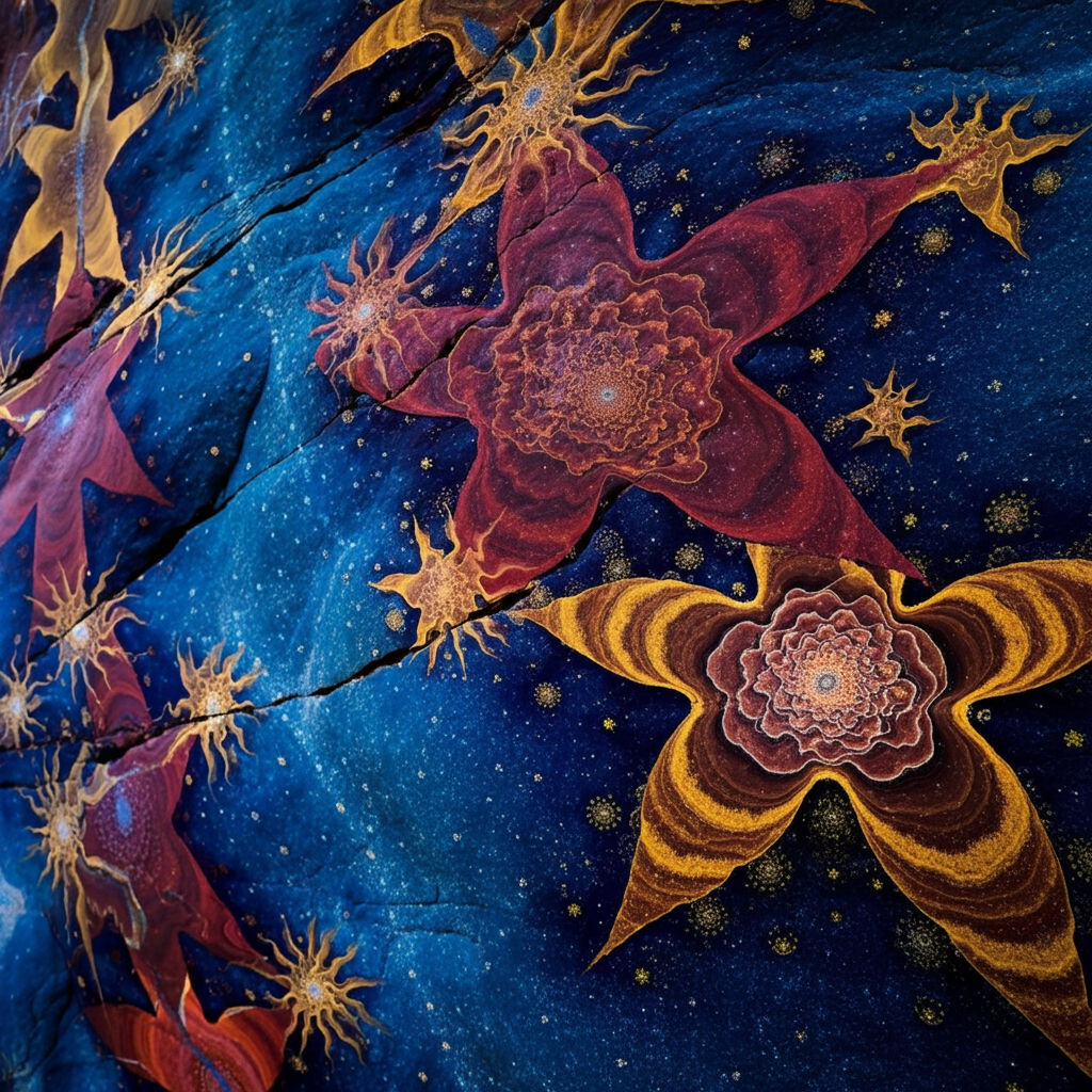 Cosmic Rock Paintings