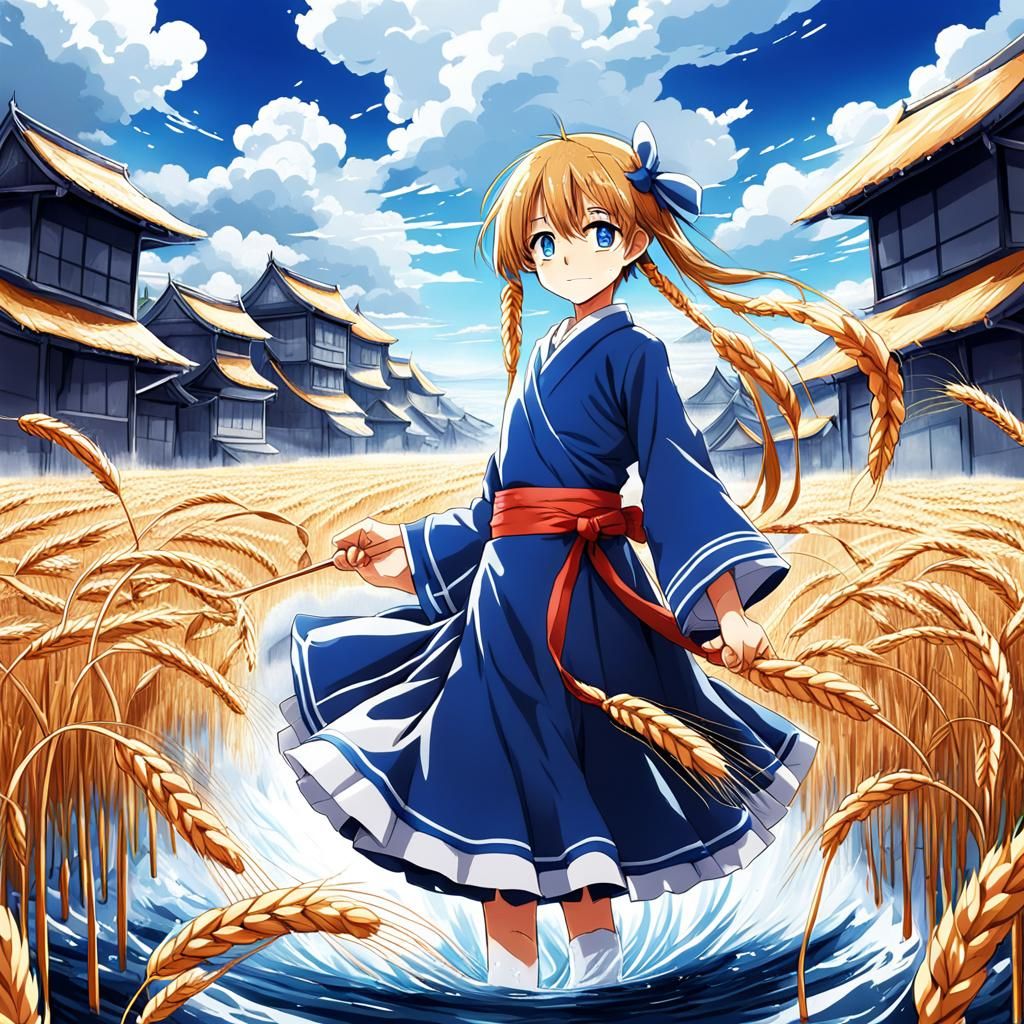 The world is made from wheat flour and water.