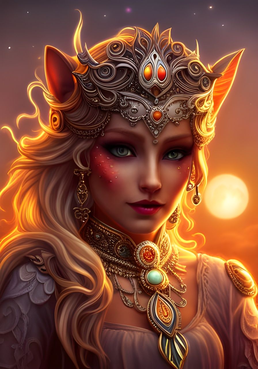 Cat queen - AI Generated Artwork - NightCafe Creator