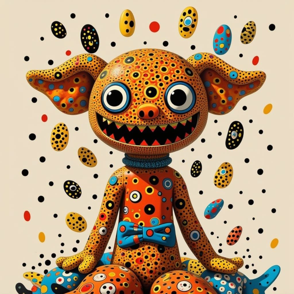 SCREAMING DOTS -EVIL