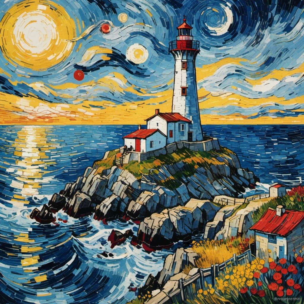 <lora:ColorfulXLv2:1.0>  Lighthouse  