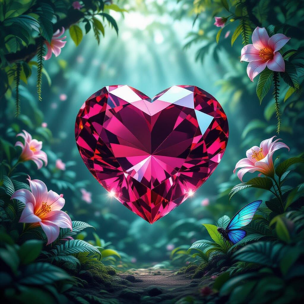 the jewel at the core of the woods